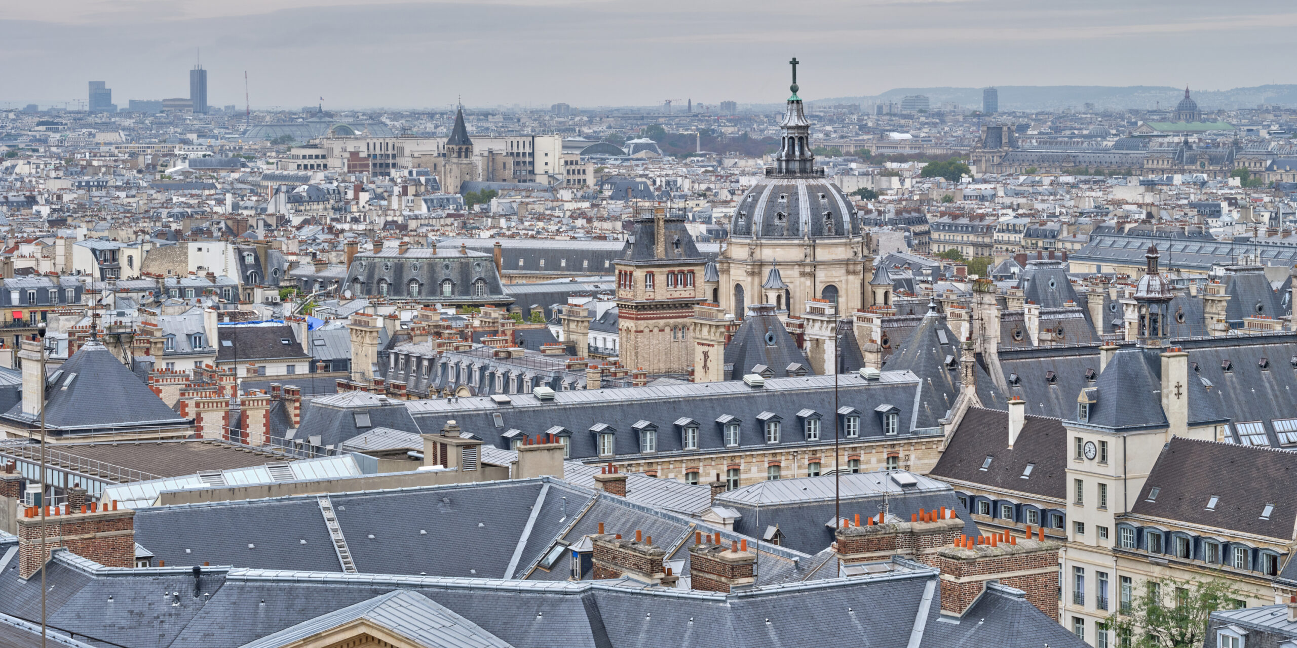 Rooftops in Paris, France