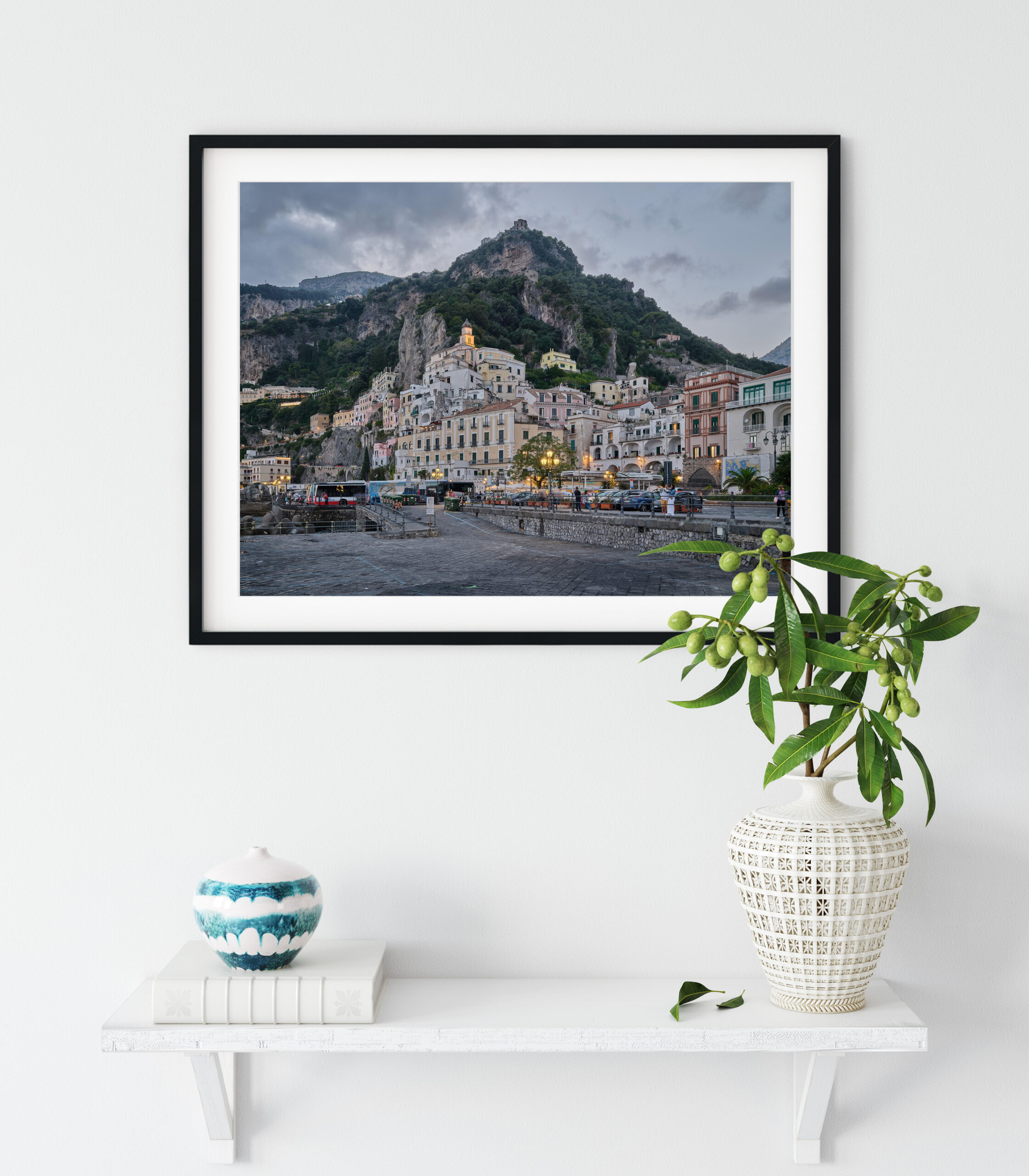 City of Amalfi Coast in the Evening - Image 4