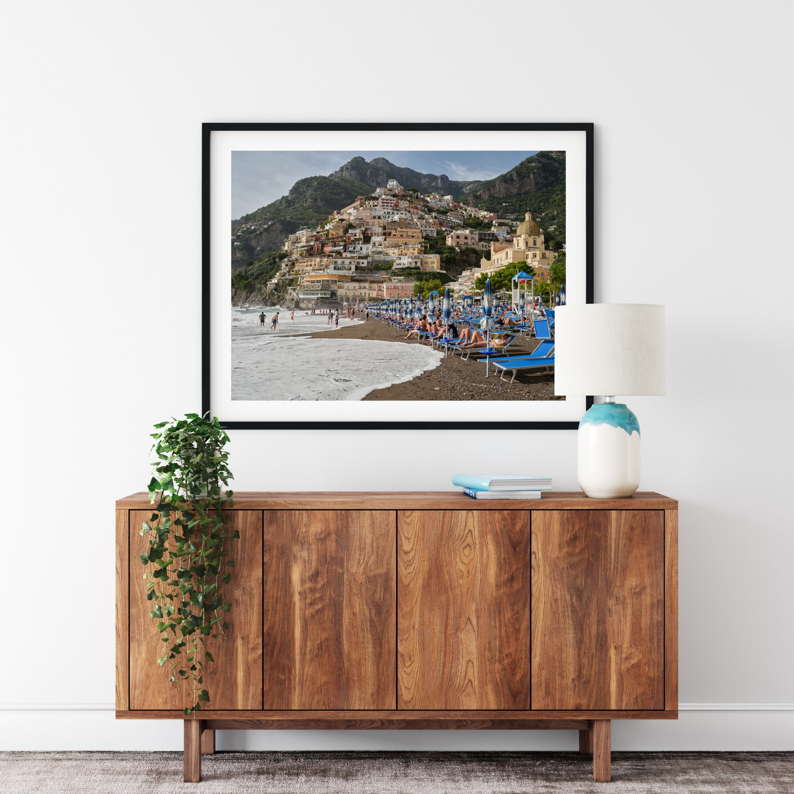 Blue Chairs and Beaches of Amalfi Coast - Image 3