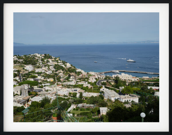 View of Marina Grande, Capri, Italy
