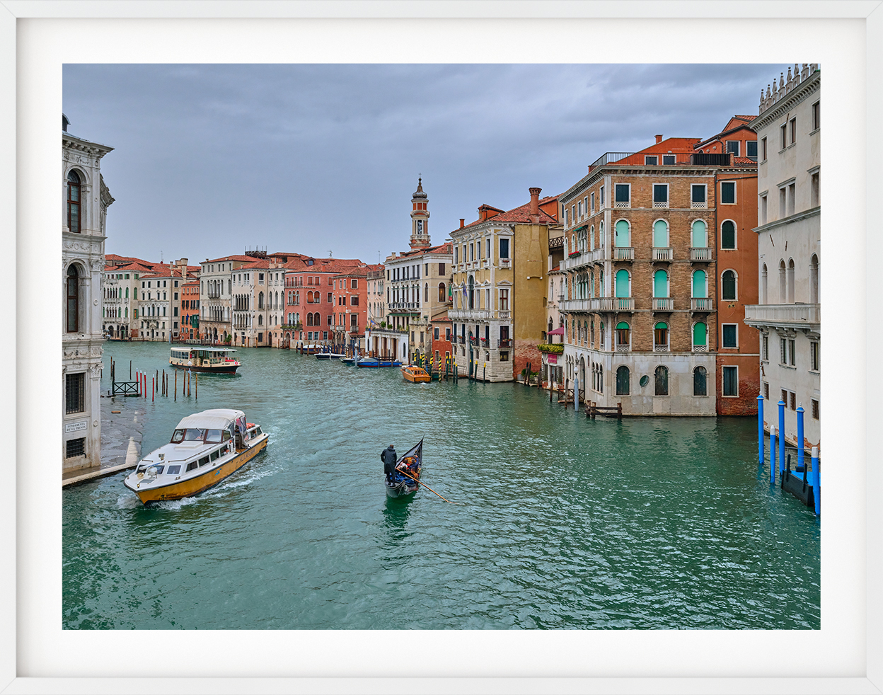 Boats and Canals of Veneza, Venice, Italy